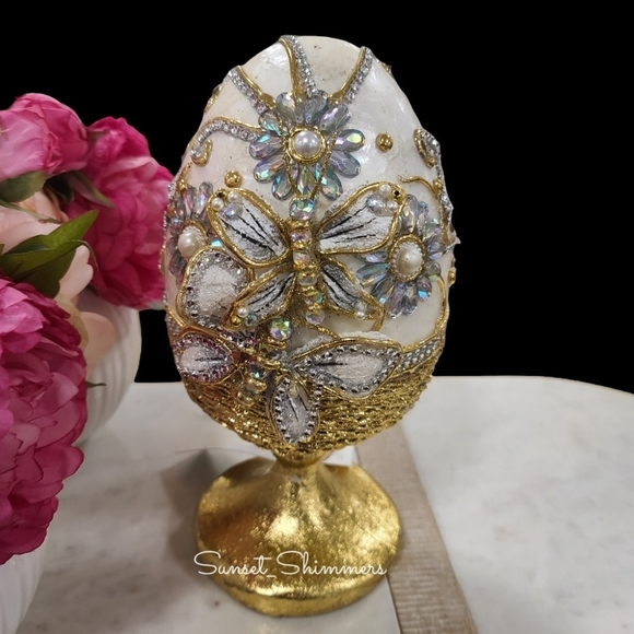 unbranded Holiday Pier Style 12 Capiz Jeweled Embellished 3d